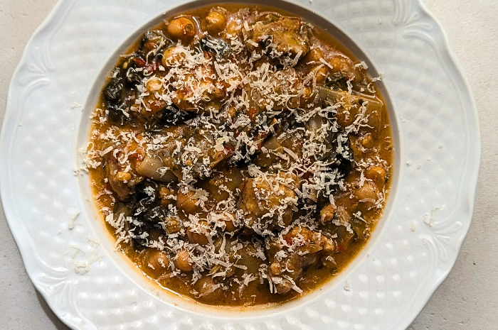 Italian chickpea soup
